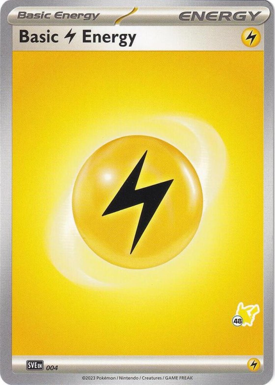 Basic Lightning Energy - Pikachu 48