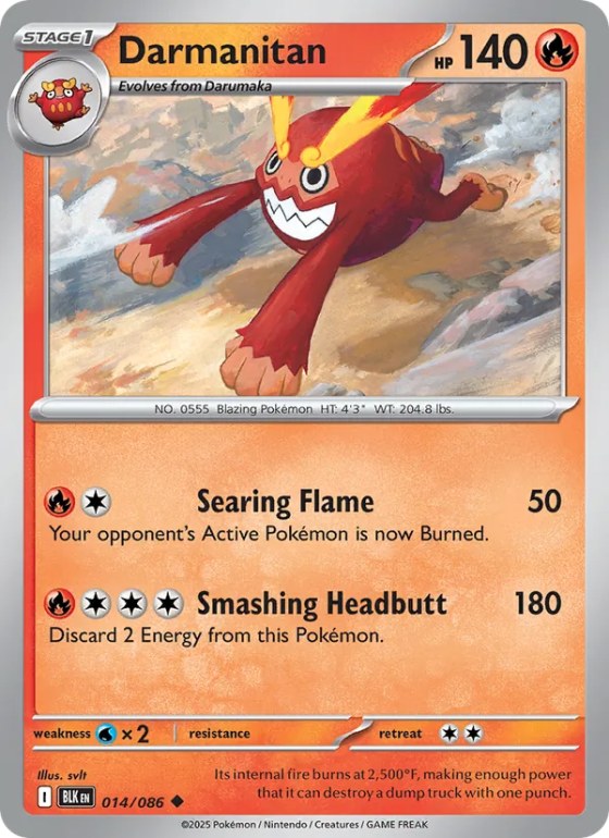 Darmanitan - Master Ball Pattern