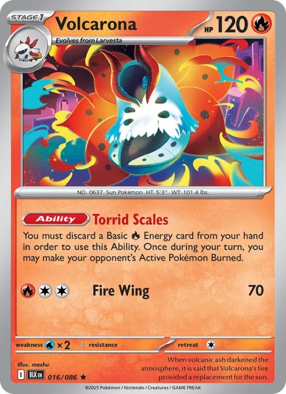 Volcarona - Master Ball Pattern
