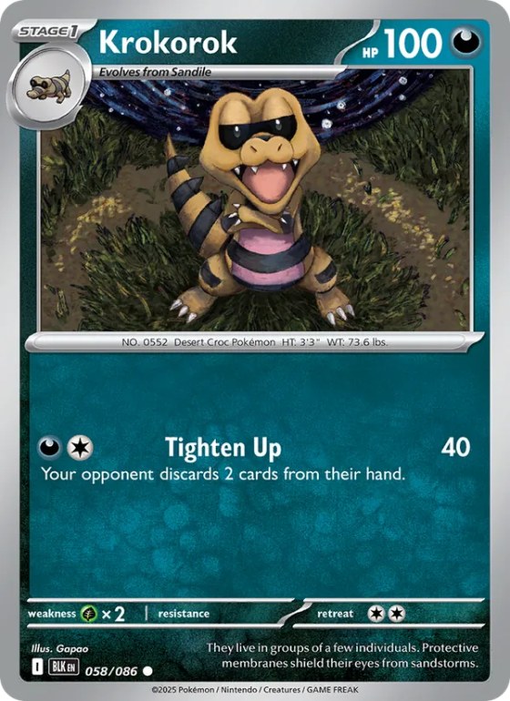 Krokorok - Reverse Holo