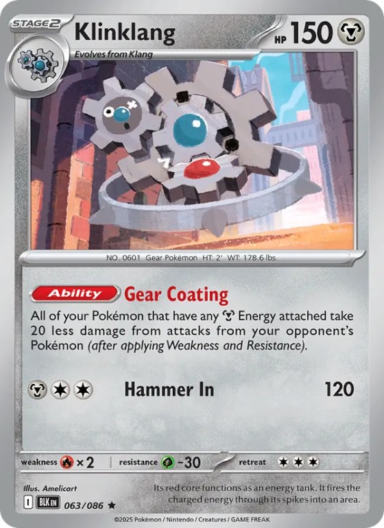 Klinklang - Master Ball Pattern