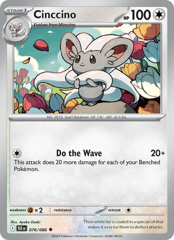 Cinccino - Reverse Holo