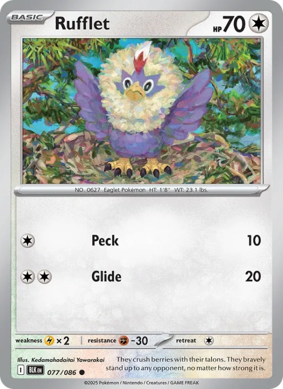 Rufflet - Master Ball Pattern