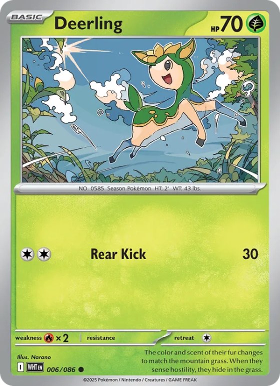 Deerling - Reverse Holo