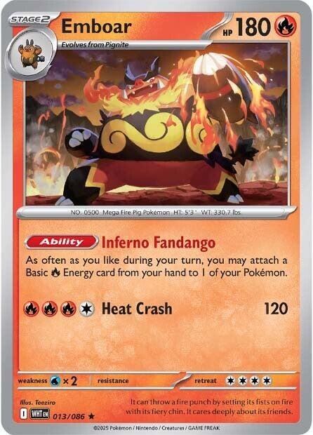 Emboar - Holo