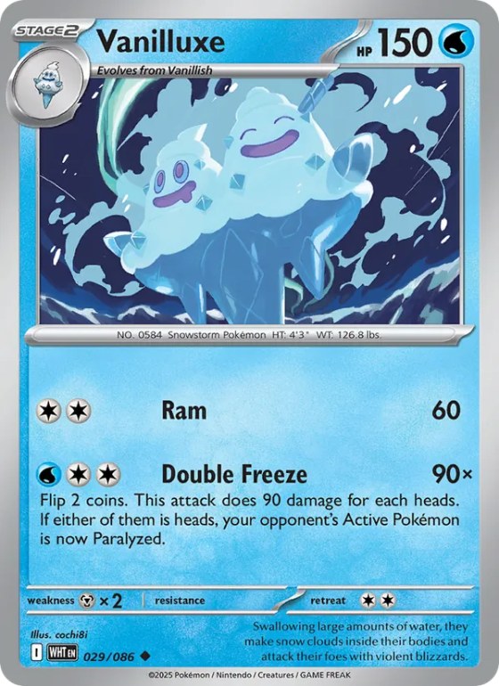 Vanilluxe - Reverse Holo