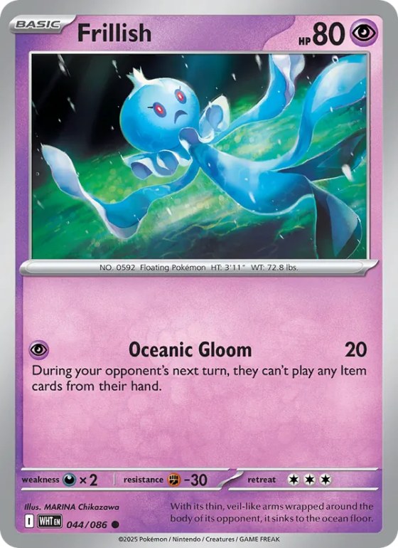 Frillish - Reverse Holo
