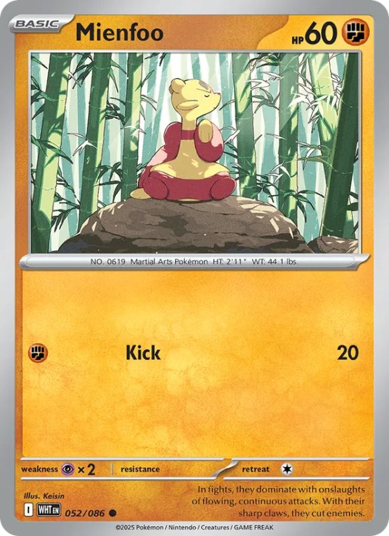 Mienfoo - Reverse Holo