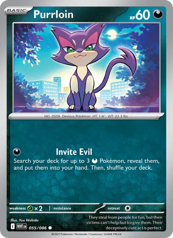 Purrloin - Poke Ball Pattern