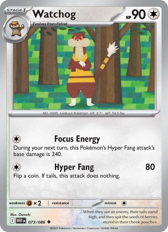 Watchog - Master Ball Pattern