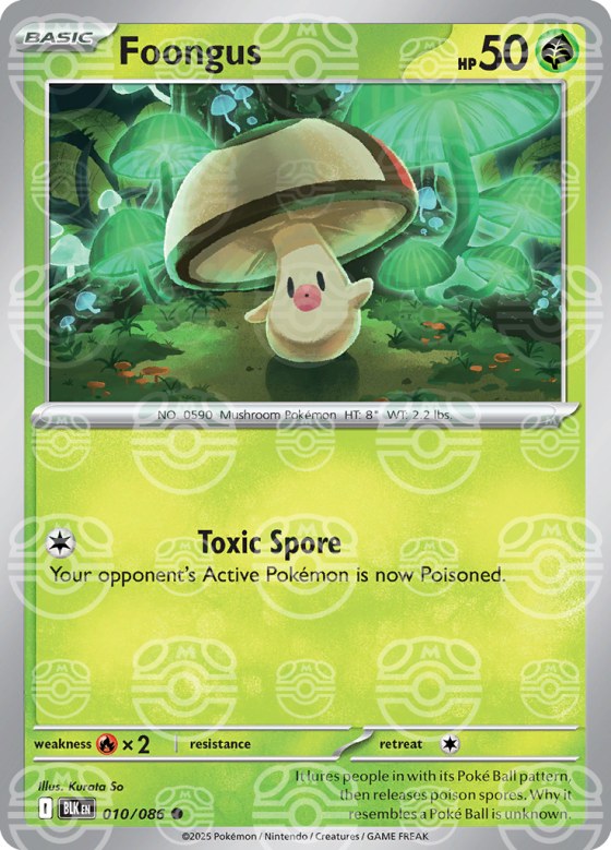 Foongus - Master Ball Pattern
