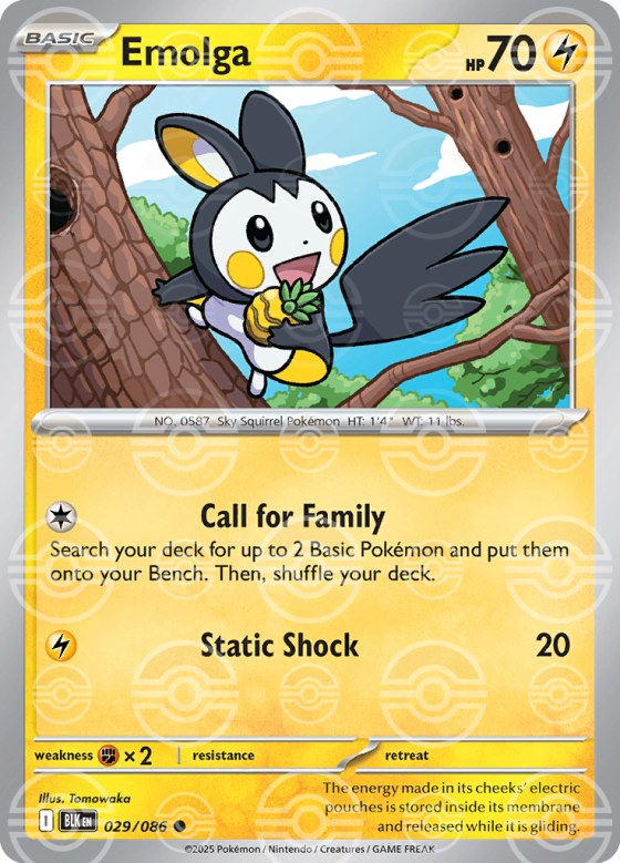 Emolga - Poke Ball Pattern