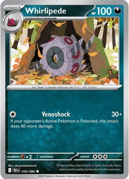 Whirlipede - Reverse Holo