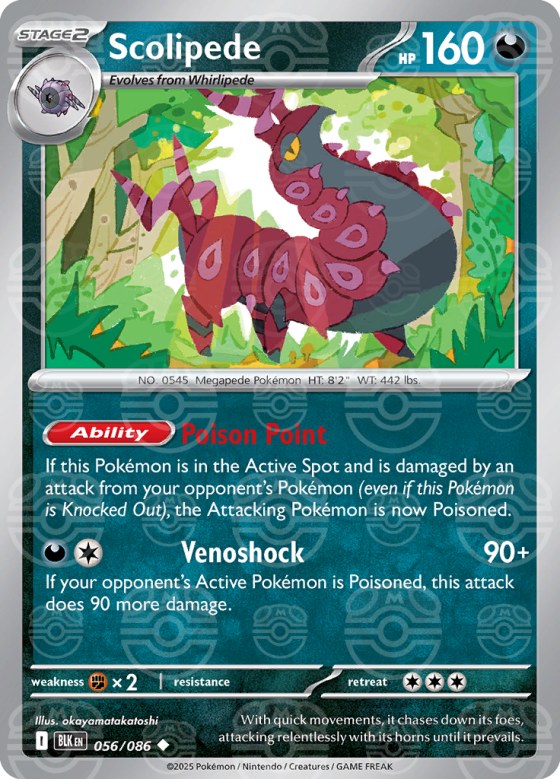 Scolipede - Master Ball Pattern