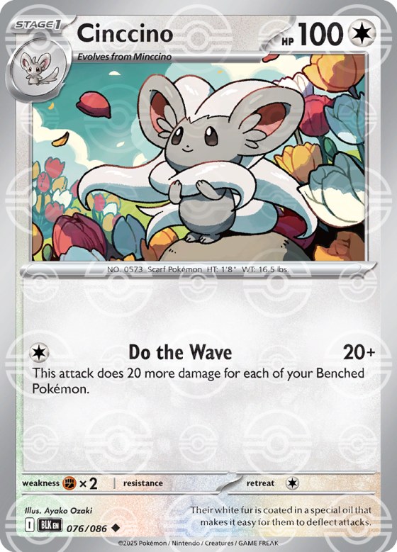 Cinccino - Poke Ball Pattern