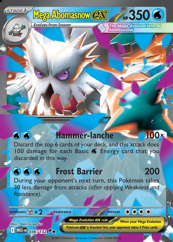 Mega Abomasnow ex