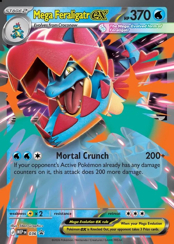 Mega Feraligatr ex