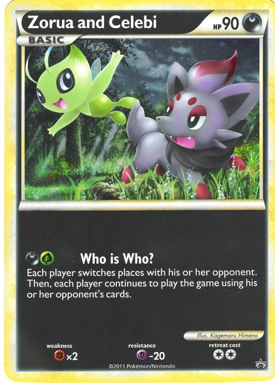 Zorua and Celebi