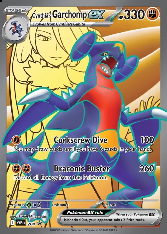 Cynthia's Garchomp ex
