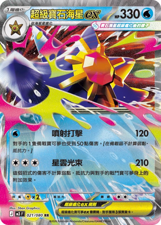 Mega Starmie ex