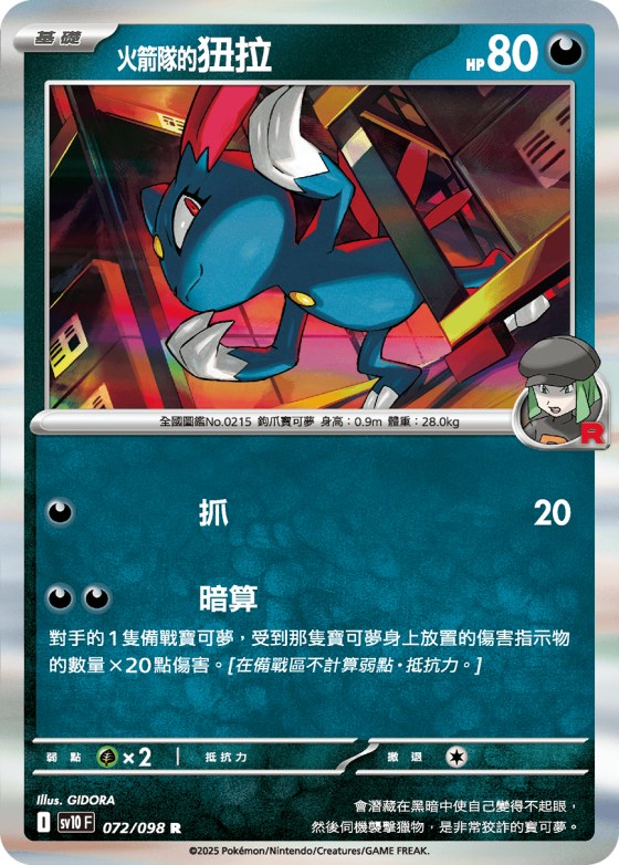 Team Rocket's Sneasel