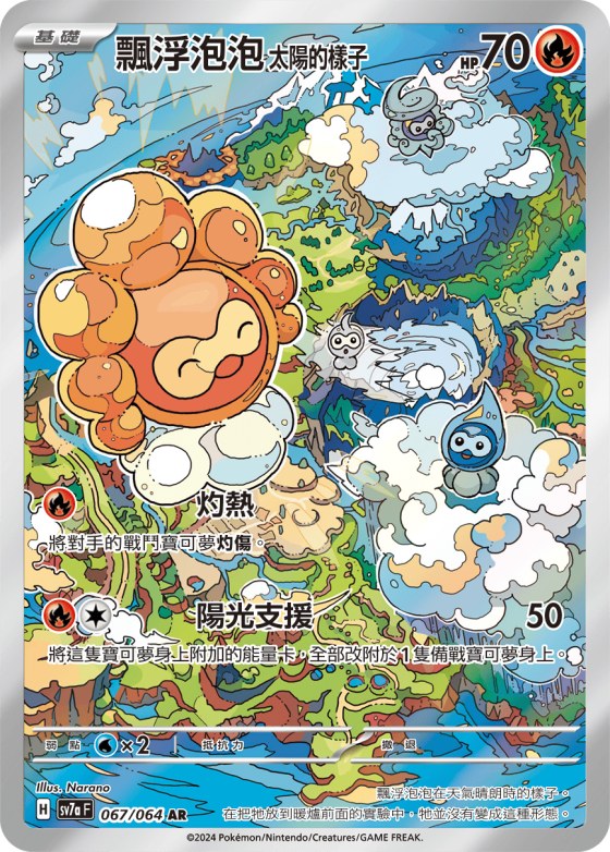 Castform Sunny Form