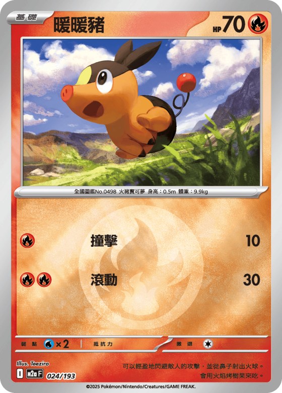 Tepig - Energy Symbol Pattern