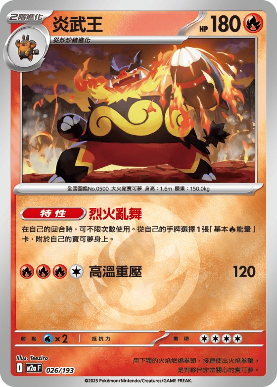 Emboar - Energy Symbol Pattern