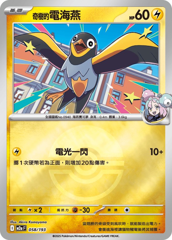 Iono's Wattrel - Poke Ball Pattern