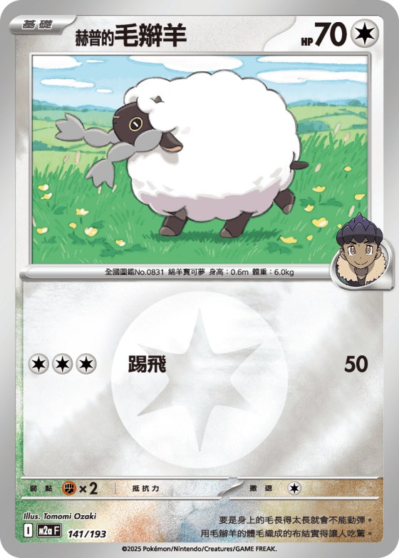 Hop's Wooloo - Energy Symbol Pattern