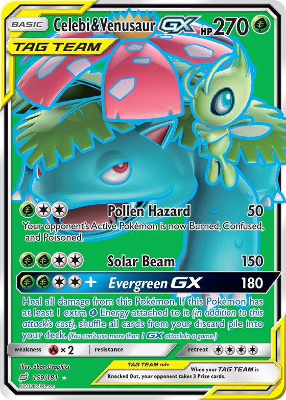 Celebi & Venusaur-GX