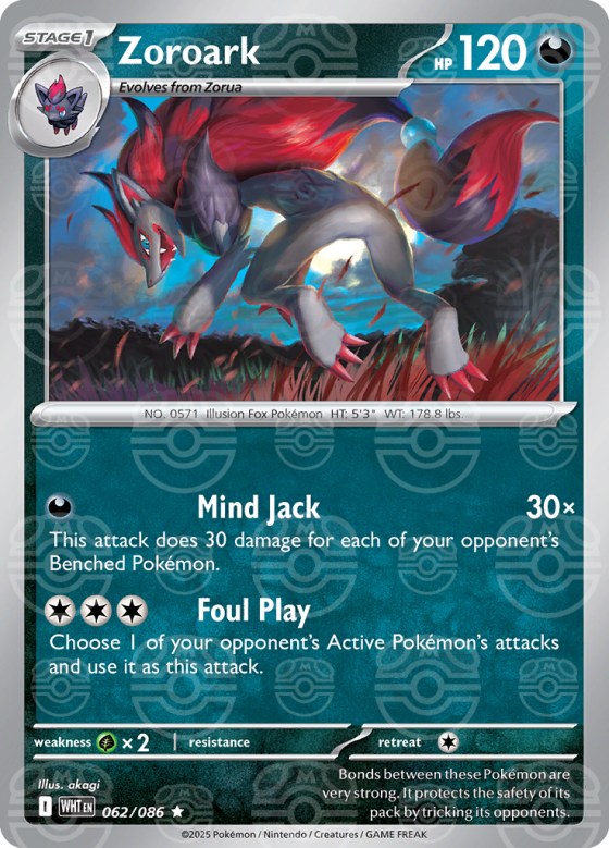 Zoroark - Master Ball Pattern