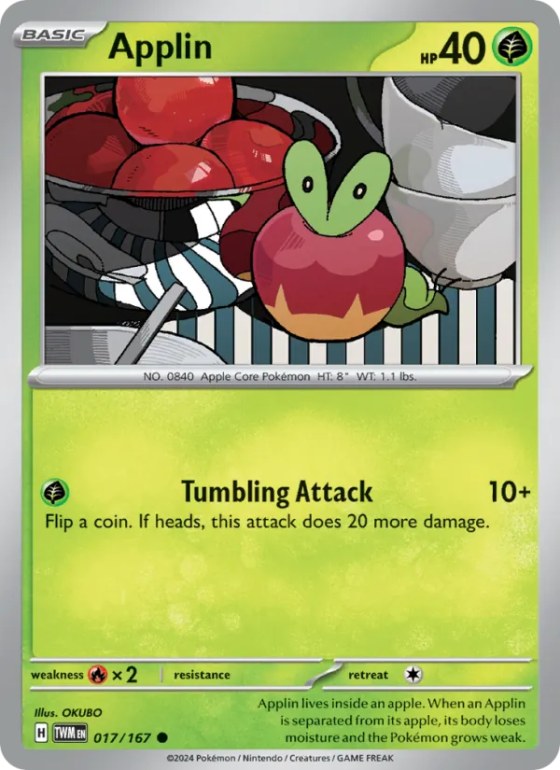 Applin - Reverse Holo