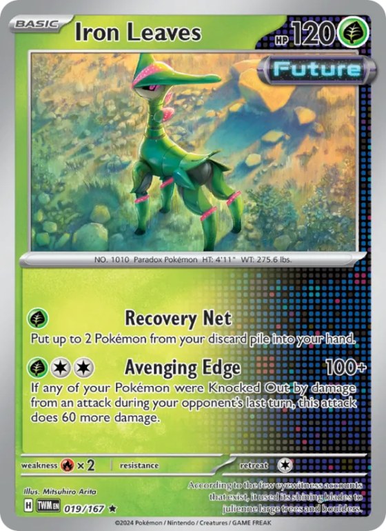 Iron Leaves - Reverse Holo