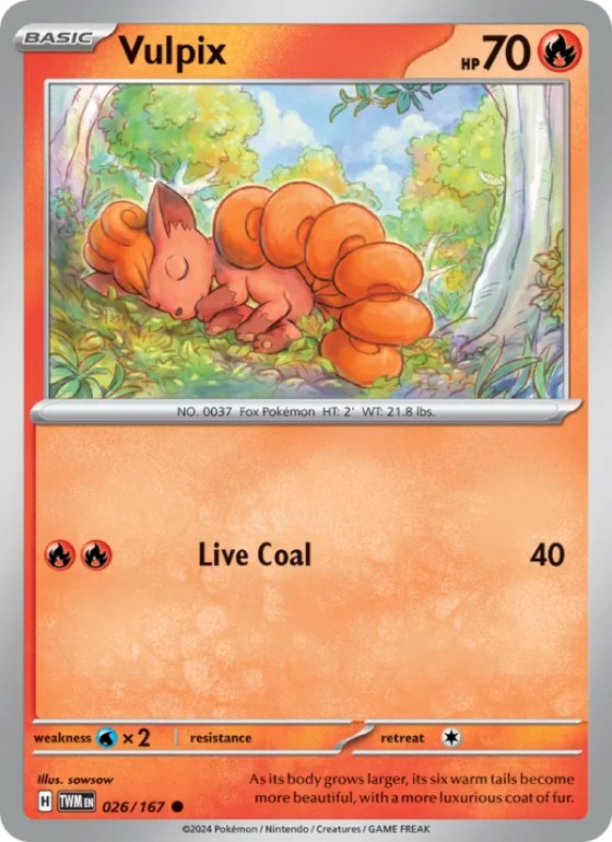 Vulpix - Reverse Holo