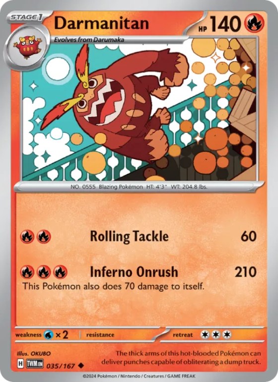 Darmanitan - Reverse Holo