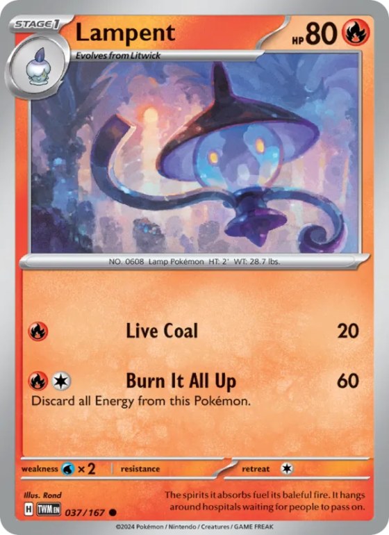 Lampent - Reverse Holo