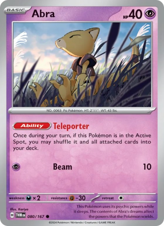 Abra - Reverse Holo
