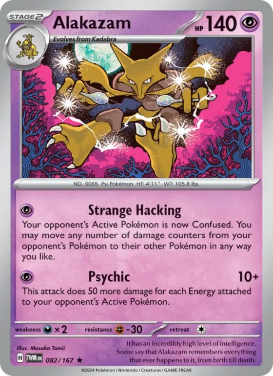 Alakazam - Reverse Holo