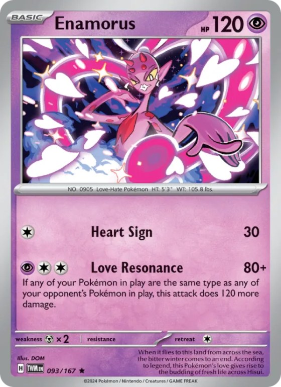 Enamorus - Reverse Holo