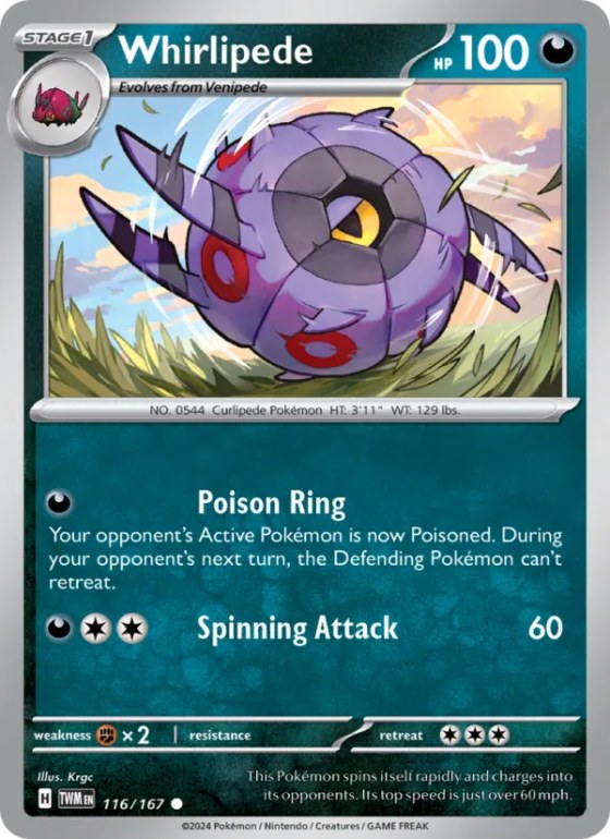 Whirlipede - Reverse Holo