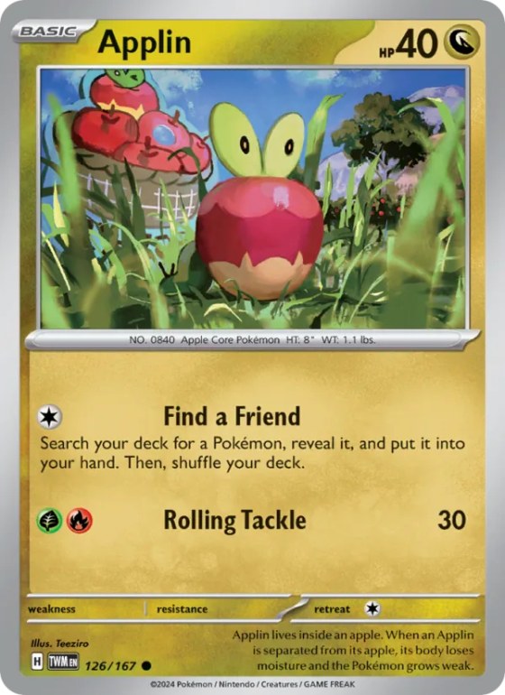 Applin - Reverse Holo
