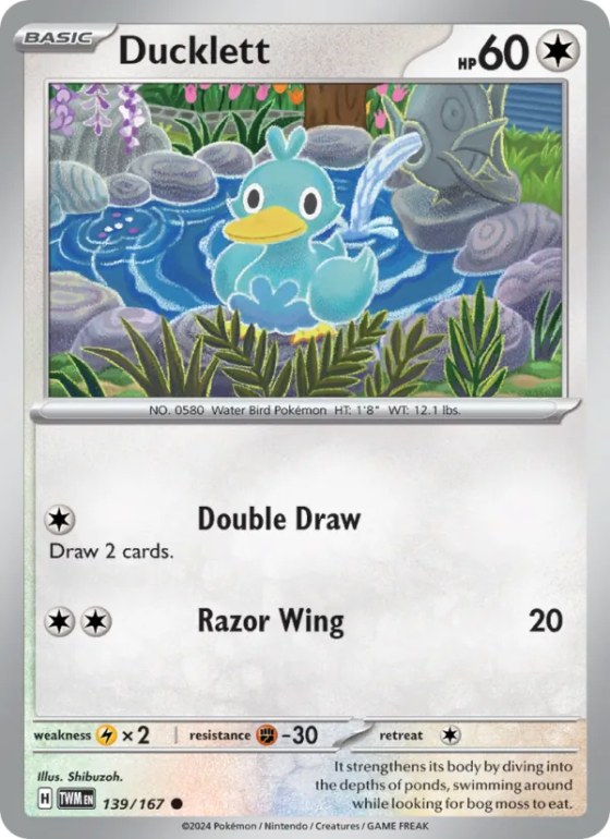 Ducklett - Reverse Holo