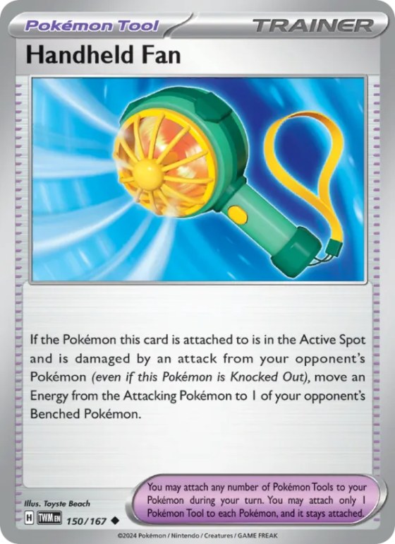 Handheld Fan - Reverse Holo
