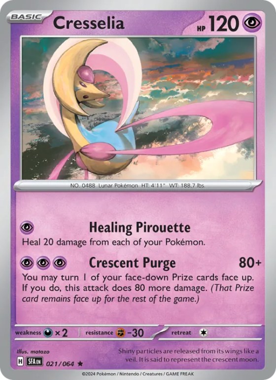 Cresselia - Reverse Holo