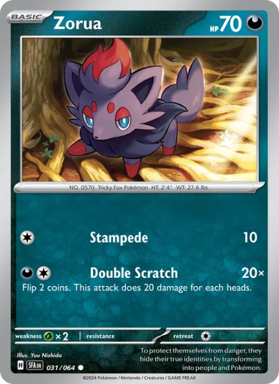 Zorua - Reverse Holo