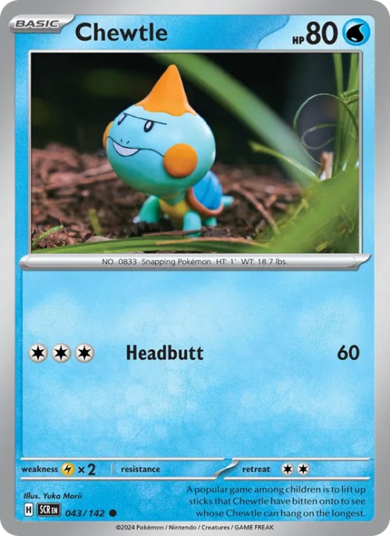 Chewtle - Reverse Holo
