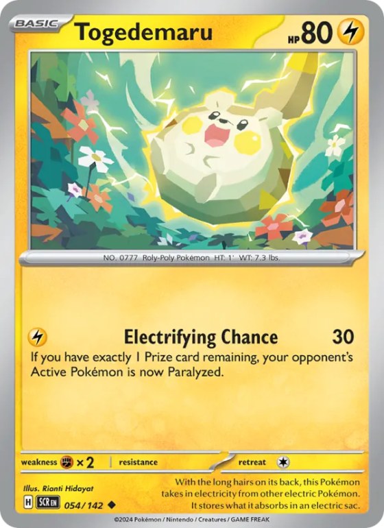 Togedemaru - Reverse Holo