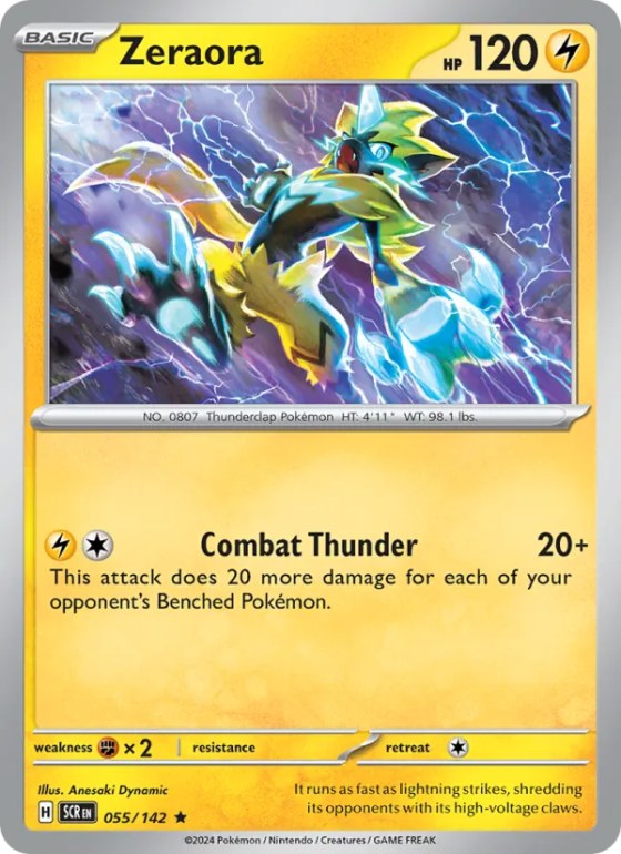 Zeraora - Holo