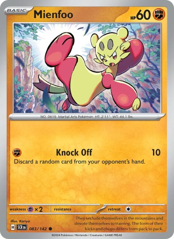 Mienfoo - Reverse Holo